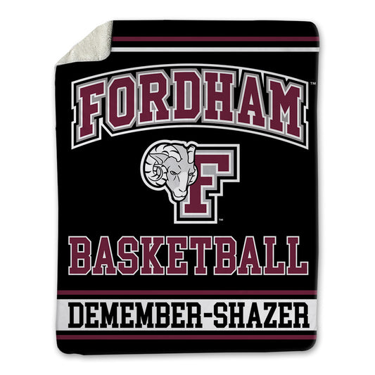 Fordham - NCAA Women's Basketball : Zaria DeMember-Shazer - Blanket-0