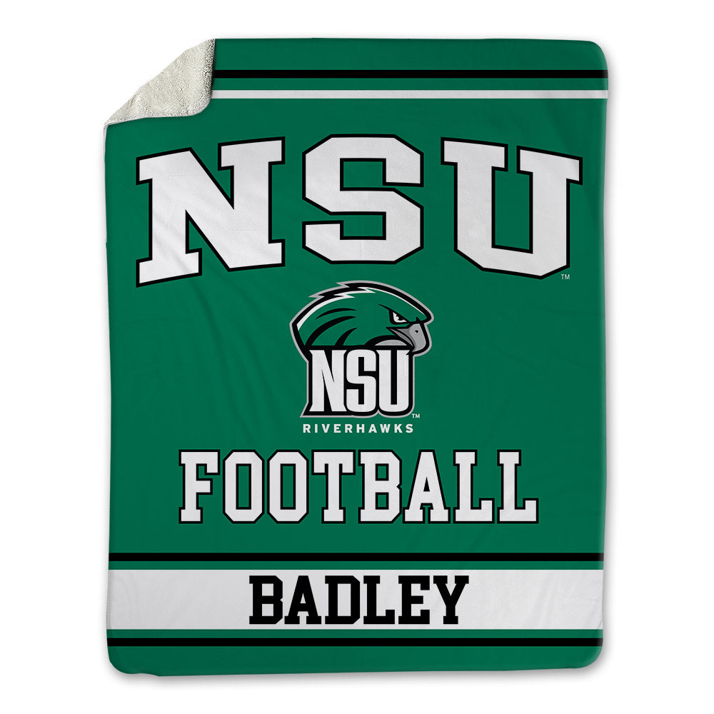 Northeastern State - NCAA Football : Cayson Badley - Blanket-0