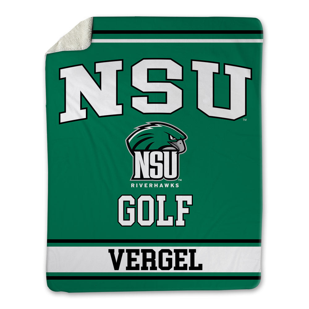 Northeastern State - NCAA Men's Golf : Juan Vergel - Blanket-0