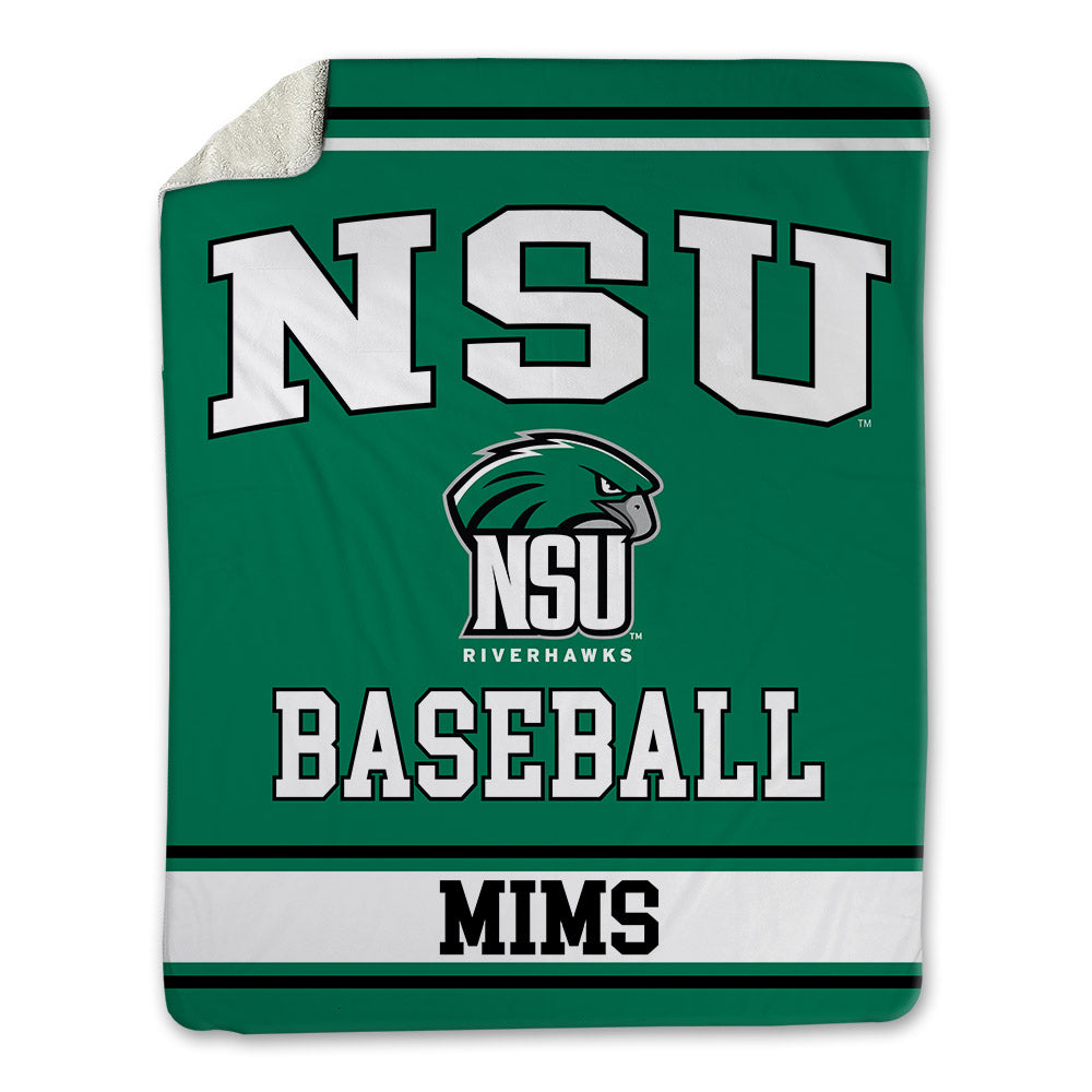Northeastern State - NCAA Baseball : Steven Jr Mims - Blanket-0