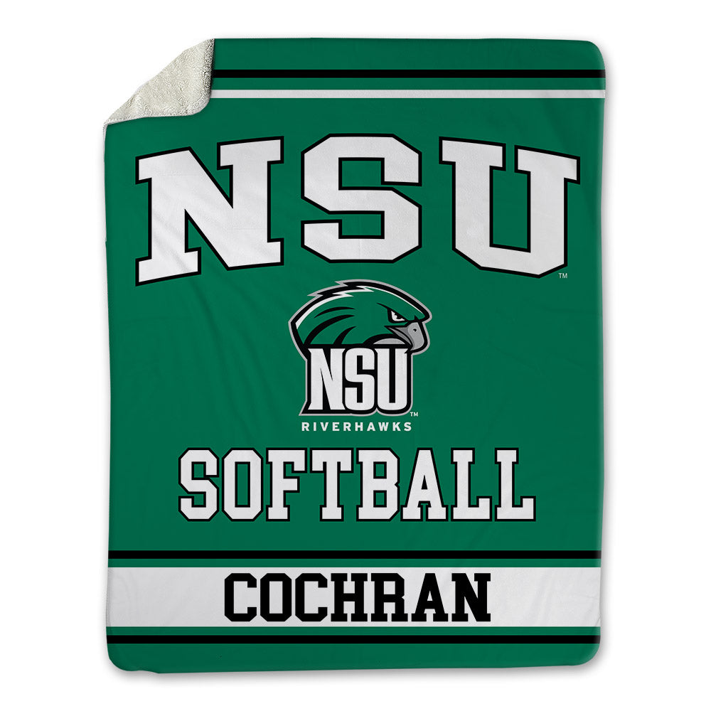 Northeastern State - NCAA Softball : Charlea Cochran - Blanket-0