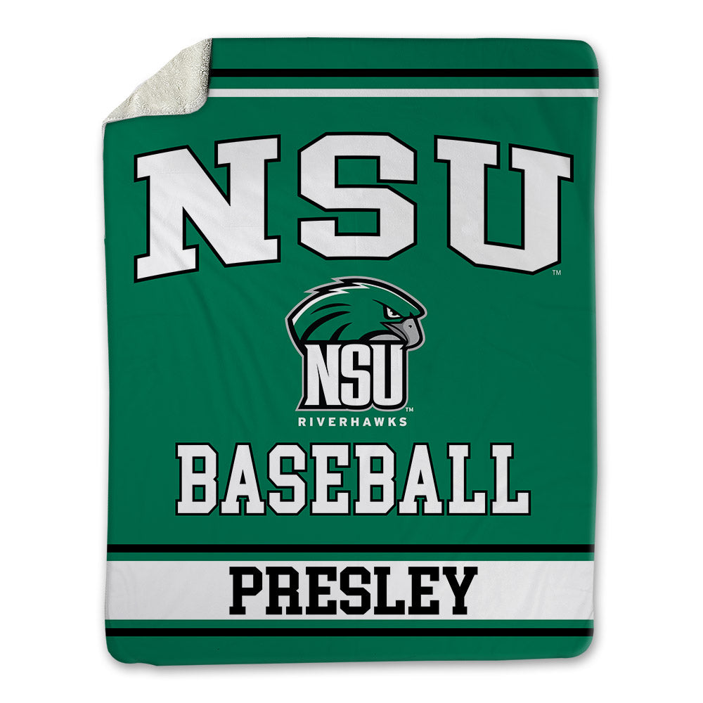 Northeastern State - NCAA Baseball : Ty Presley - Blanket-0