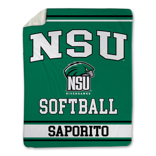 Northeastern State - NCAA Softball : Aubree Saporito - Blanket-0