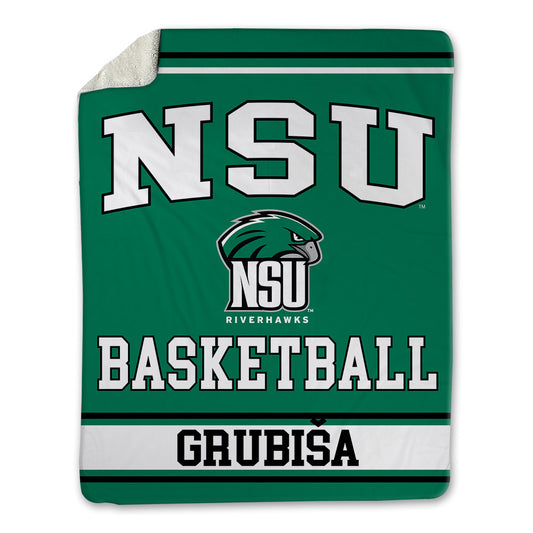 Northeastern State - NCAA Men's Basketball : Andreas Grubiša - Blanket-0