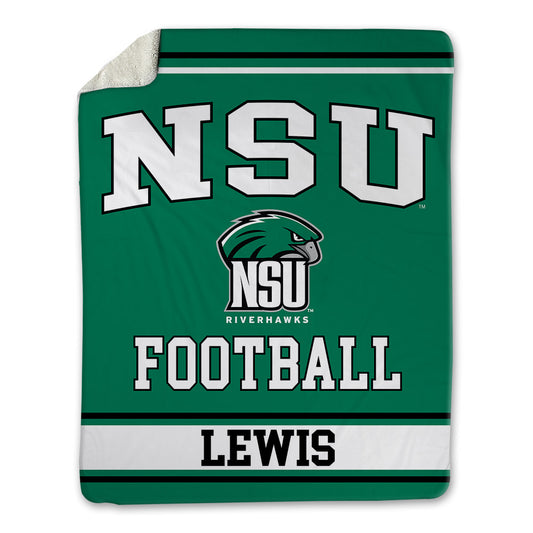 Northeastern State - NCAA Football : Kameron Lewis - Blanket-0