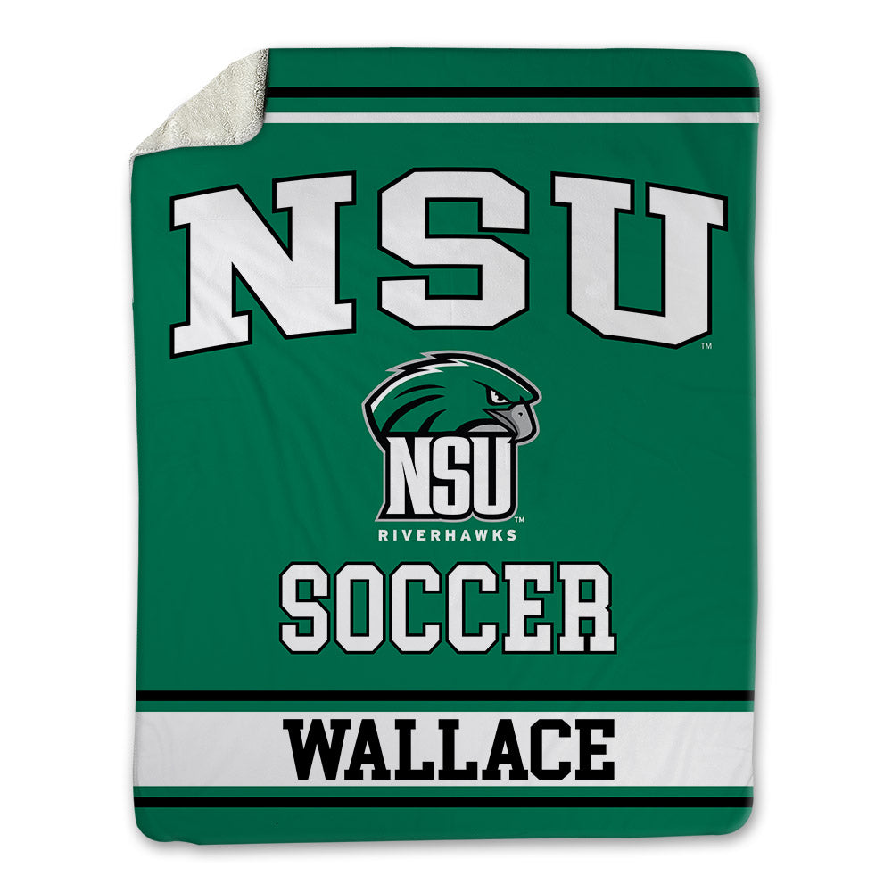 Northeastern State - NCAA Women's Soccer : Bailey Wallace - Blanket-0