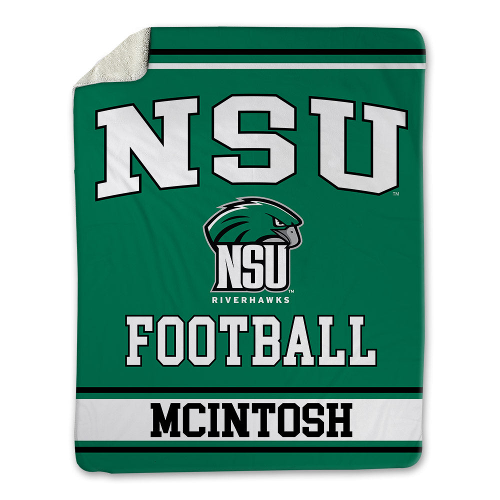 Northeastern State - NCAA Football : Loyd Mcintosh - Blanket-0