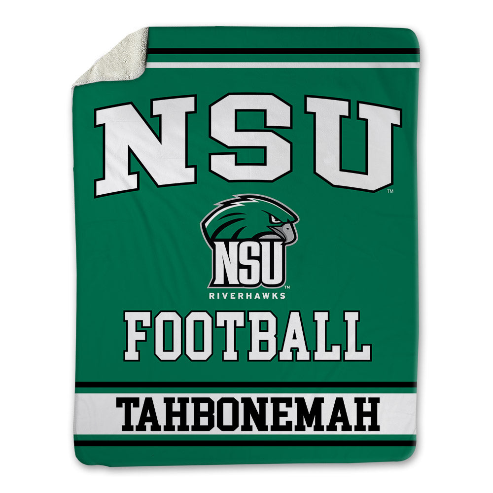Northeastern State - NCAA Football : Caden Tahbonemah - Blanket-0