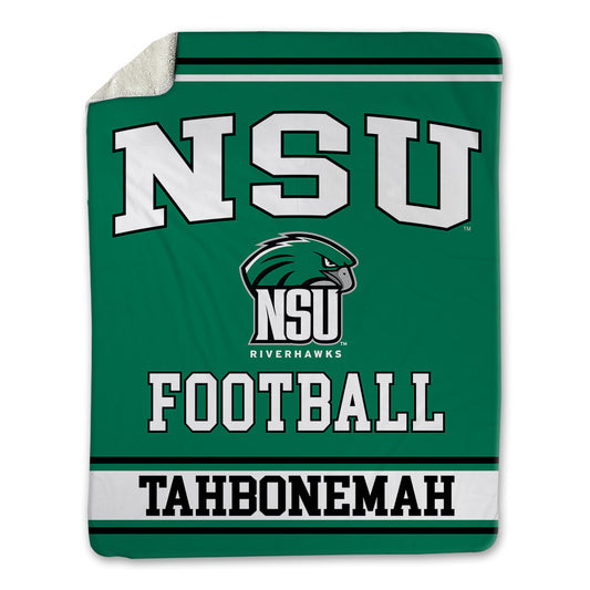 Northeastern State - NCAA Football : Caden Tahbonemah - Blanket-0