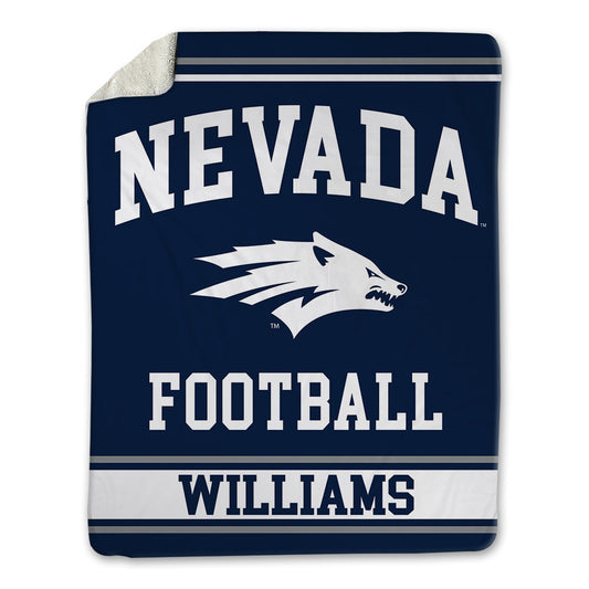Nevada - NCAA Football : Isaiah Williams - Blanket-0