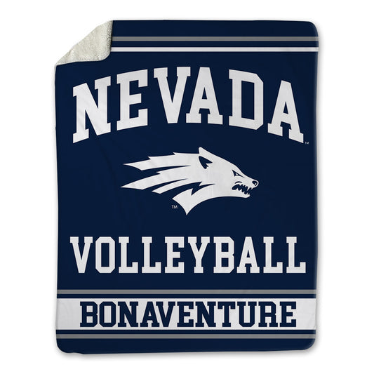 Nevada - NCAA Women's Volleyball : Karly Bonaventure - Blanket-0