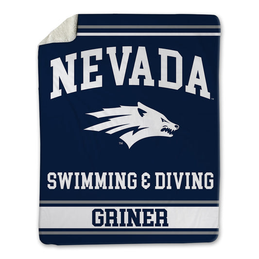 Nevada - NCAA Women's Swimming & Diving : Jennifer Griner - Blanket-0