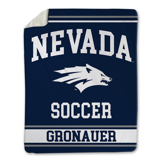 Nevada - NCAA Women's Soccer : Serene Gronauer - Blanket-0