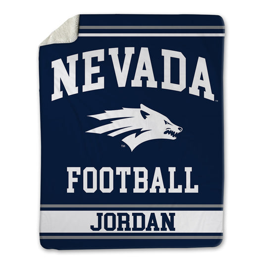 Nevada - NCAA Football : Isaiah Jordan - Blanket-0