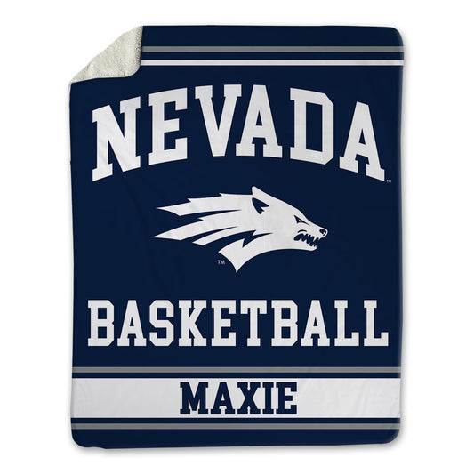 Nevada - NCAA Women's Basketball : Dymonique Maxie - Blanket-0
