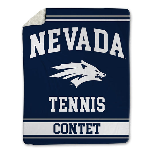 Nevada - NCAA Men's Tennis : Maxime Contet - Blanket-0