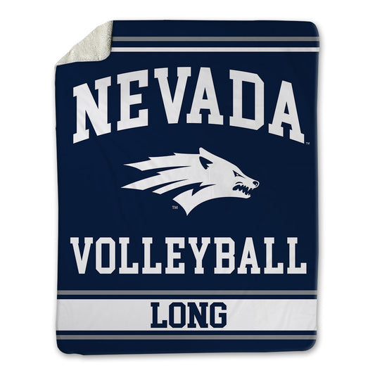 Nevada - NCAA Women's Volleyball : Madison Long - Blanket-0