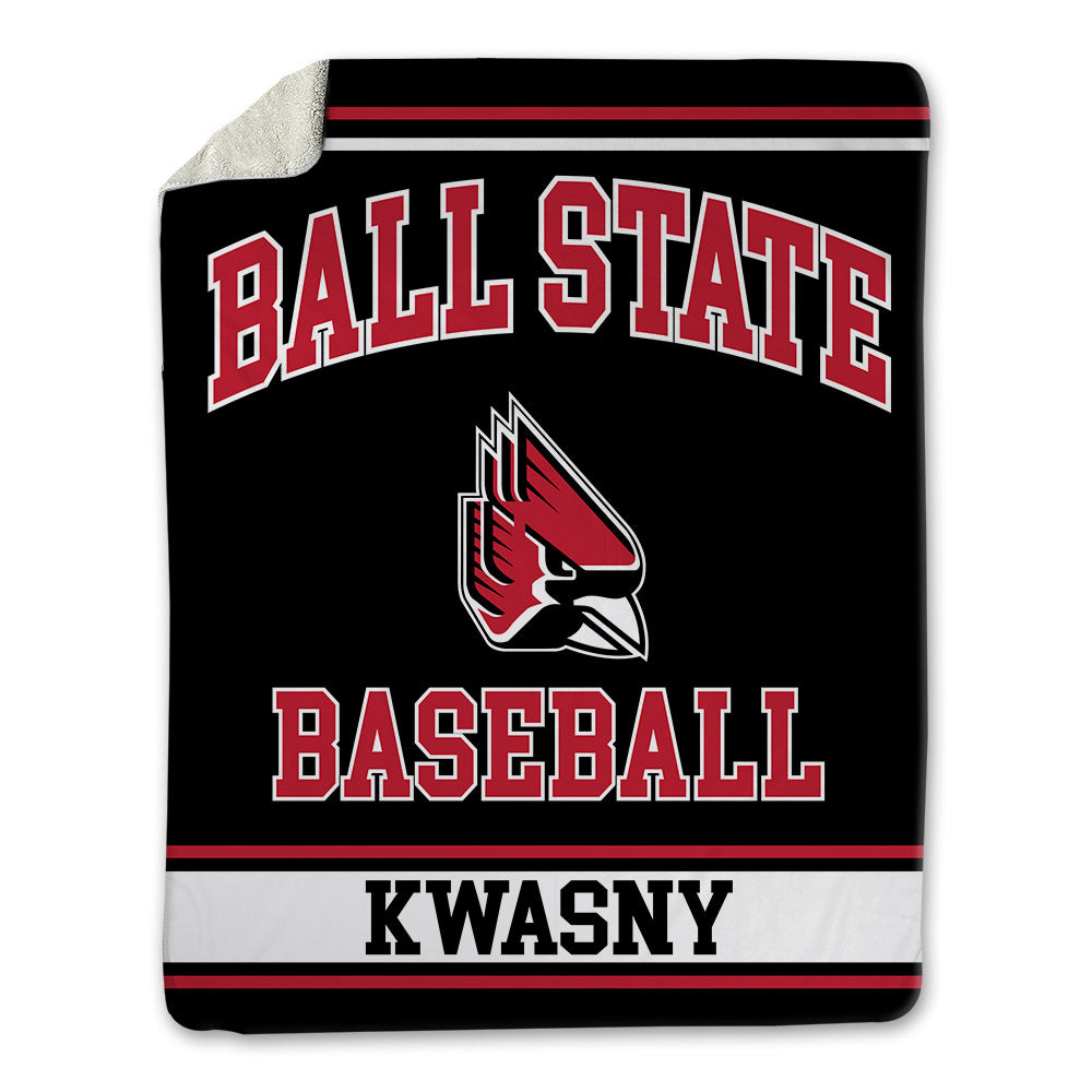 Ball State - NCAA Baseball : Zach Kwasny - Blanket-0