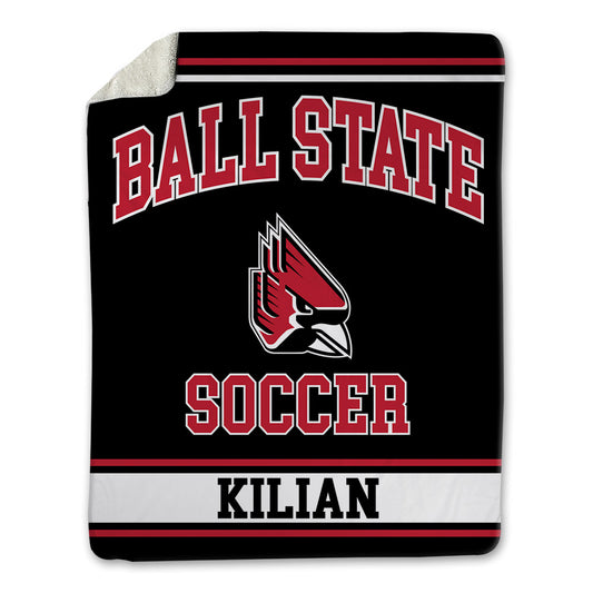Ball State - NCAA Women's Soccer : Fiona Kilian - Blanket-0