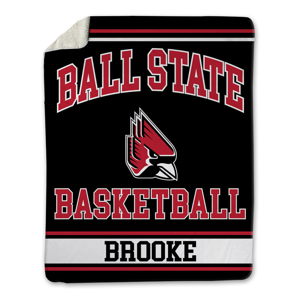 Ball State - NCAA Women's Basketball : Ashlynn Brooke - Blanket-0