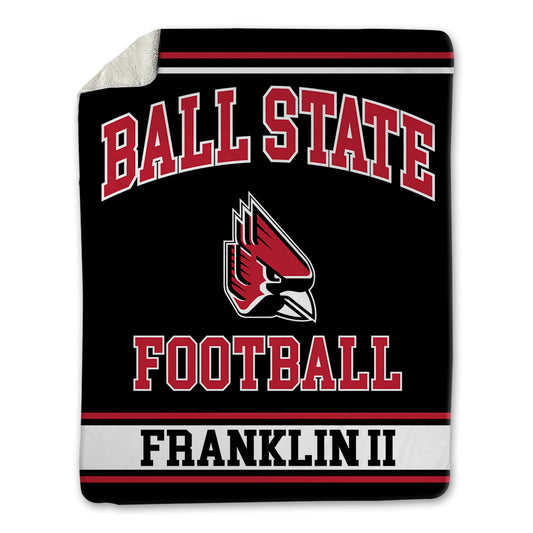 Ball State - NCAA Football : Cedric Franklin II - Blanket-0