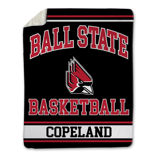 Ball State - NCAA Men's Basketball : Preston Copeland - Blanket-0