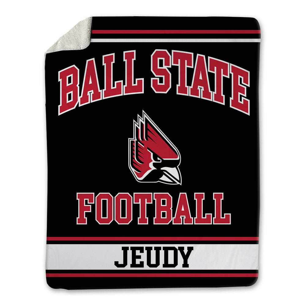 Ball State - NCAA Football : Jacob Jeudy - Blanket-0