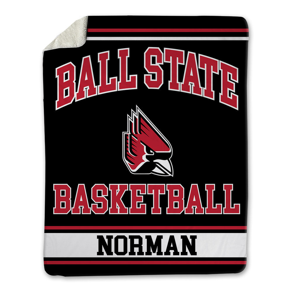 Ball State - NCAA Women's Basketball : Karsyn Norman - Blanket-0