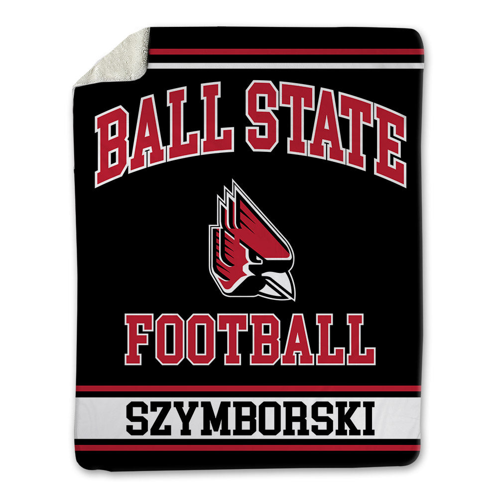 Ball State - NCAA Football : Lucas Szymborski - Blanket-0