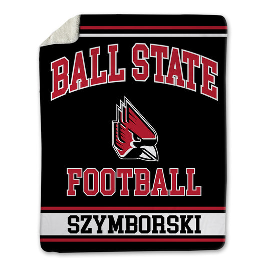 Ball State - NCAA Football : Lucas Szymborski - Blanket-0