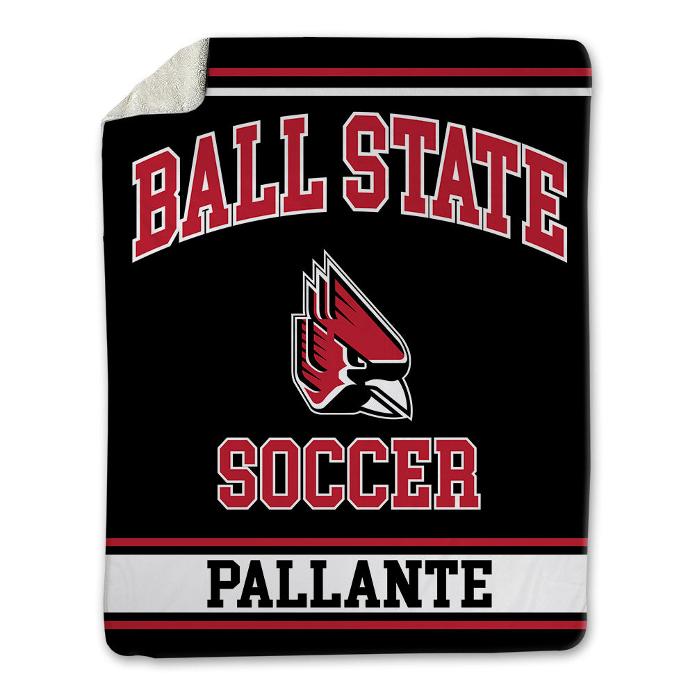 Ball State - NCAA Women's Soccer : Kate Pallante - Blanket-0