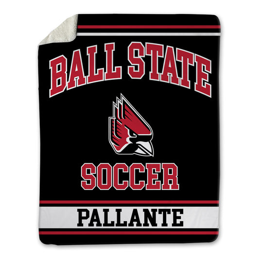 Ball State - NCAA Women's Soccer : Kate Pallante - Blanket-0