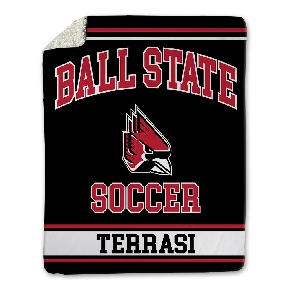 Ball State - NCAA Women's Soccer : Francesca Terrasi - Blanket-0