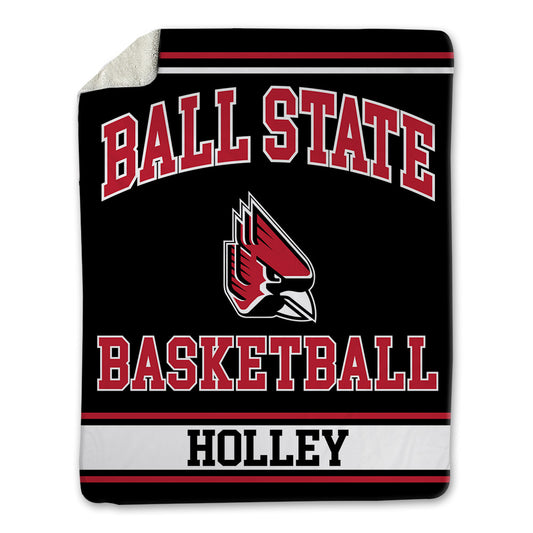 Ball State - NCAA Women's Basketball : Helen Holley - Blanket-0