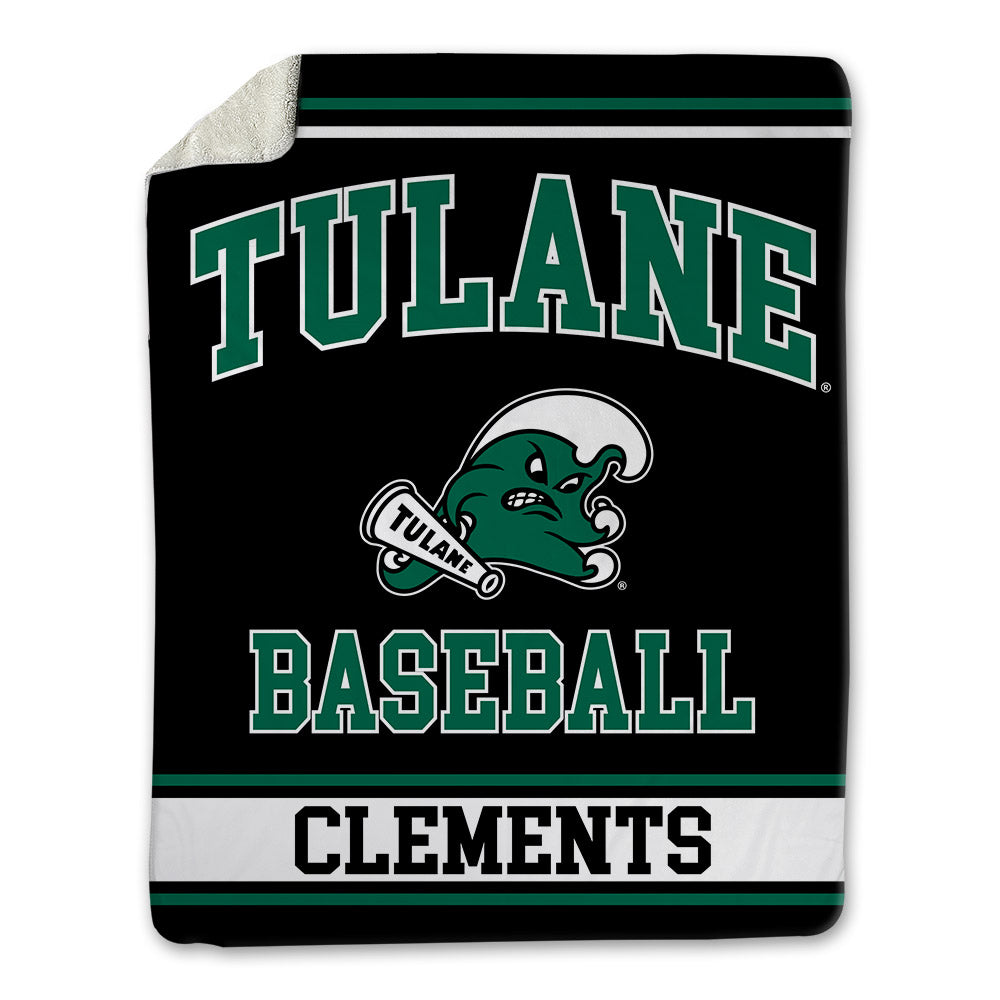Tulane - NCAA Baseball : William Clements - Blanket-0