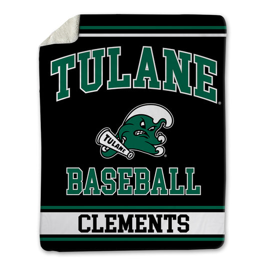 Tulane - NCAA Baseball : William Clements - Blanket-0