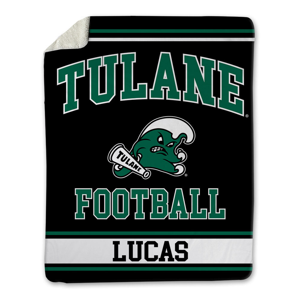 Tulane - NCAA Football : Jaylin Lucas - Blanket-0