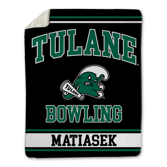 Tulane - NCAA Women's Bowling : Paige Matiasek - Blanket-0