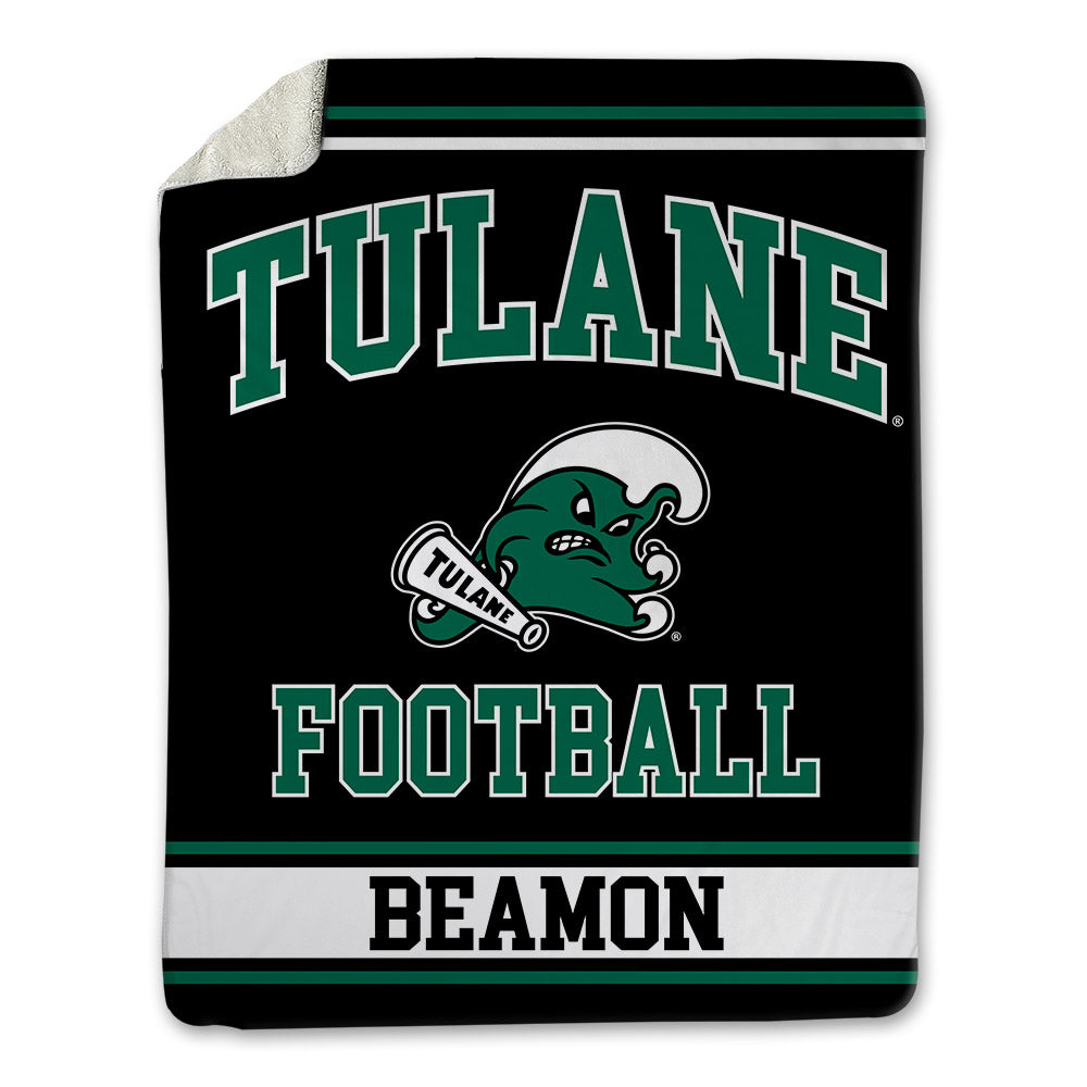 Tulane - NCAA Football : Jay beamon - Blanket-0