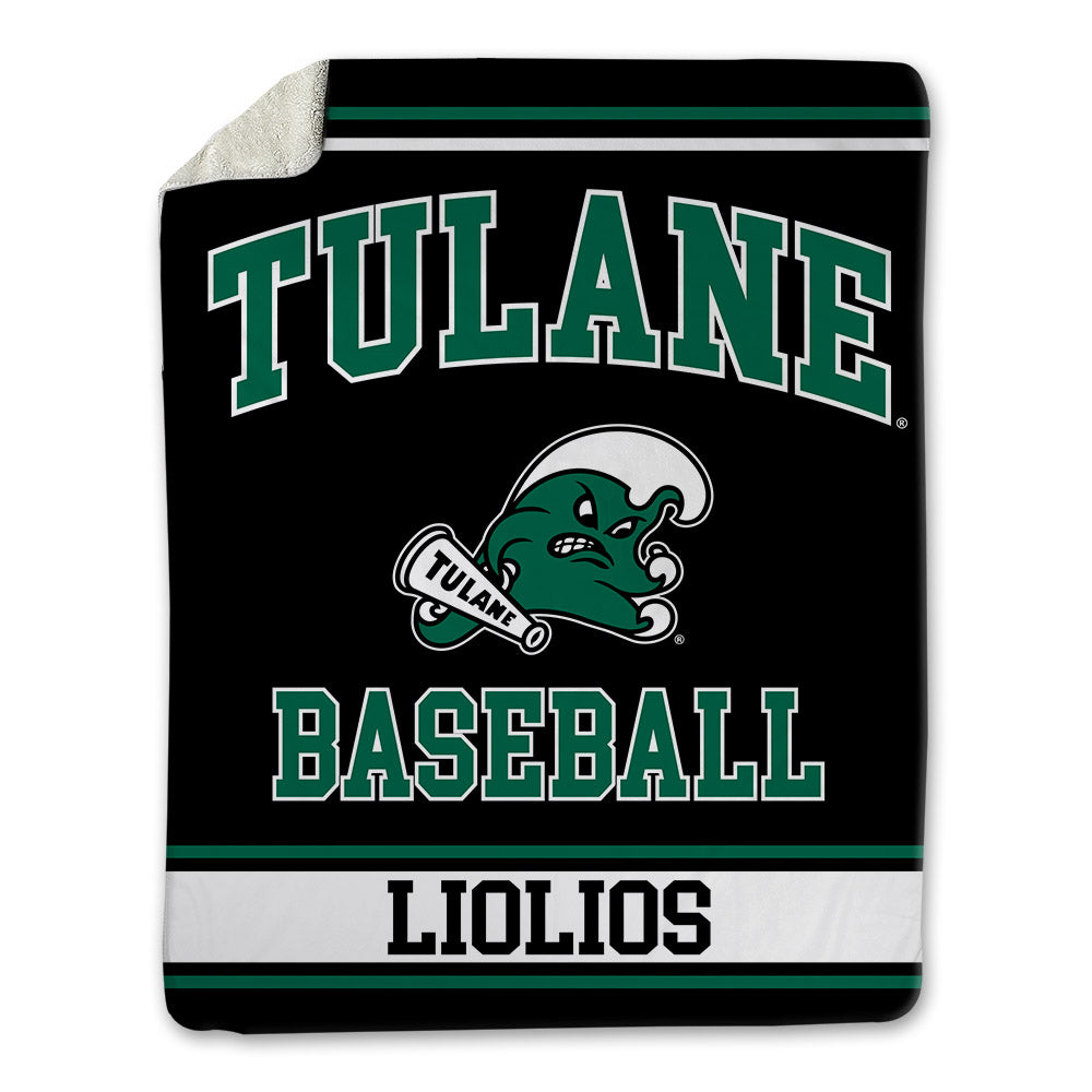 Tulane - NCAA Baseball : Trent Liolios - Blanket-0