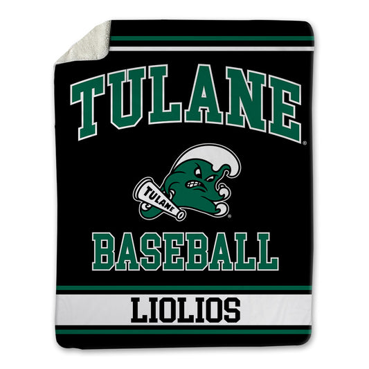 Tulane - NCAA Baseball : Trent Liolios - Blanket-0