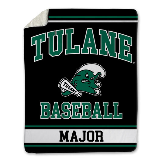 Tulane - NCAA Baseball : Matthew Major - Blanket-0