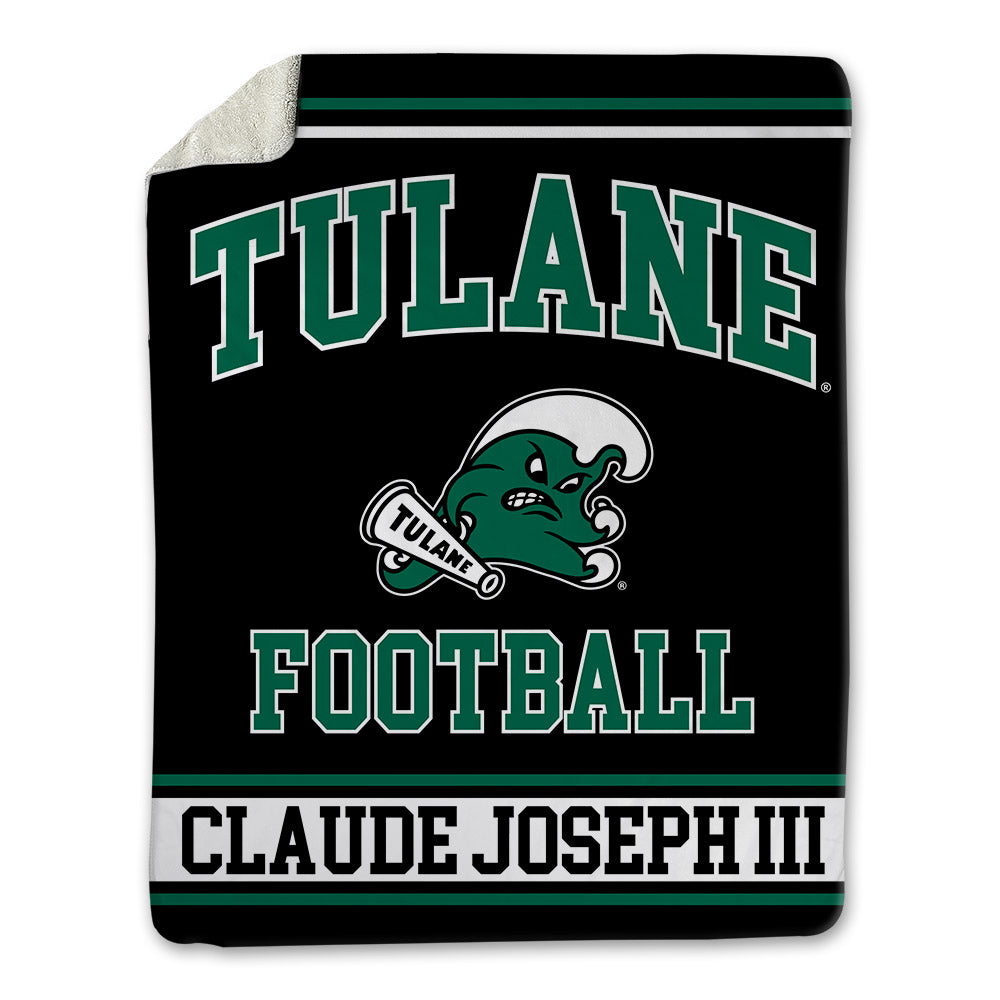 Tulane - NCAA Football : Jean Claude Joseph III - Blanket-0