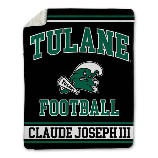 Tulane - NCAA Football : Jean Claude Joseph III - Blanket-0