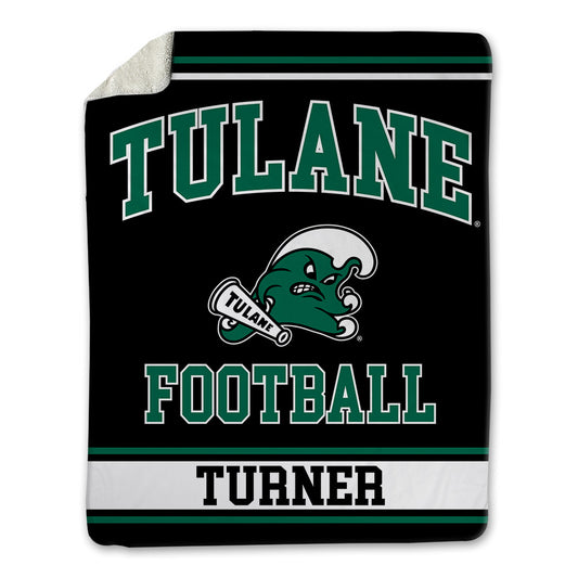 Tulane - NCAA Football : Maurice Turner - Blanket-0