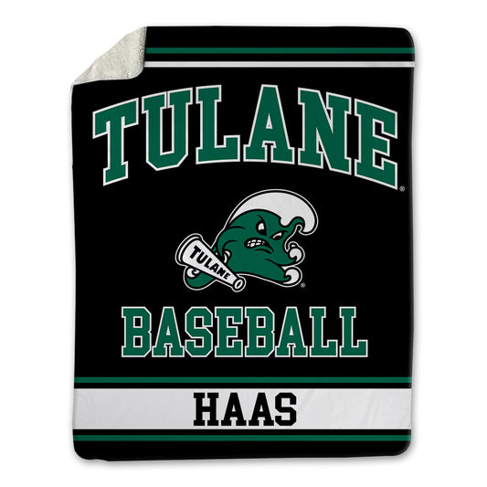 Tulane - NCAA Baseball : Matthias Haas - Blanket-0