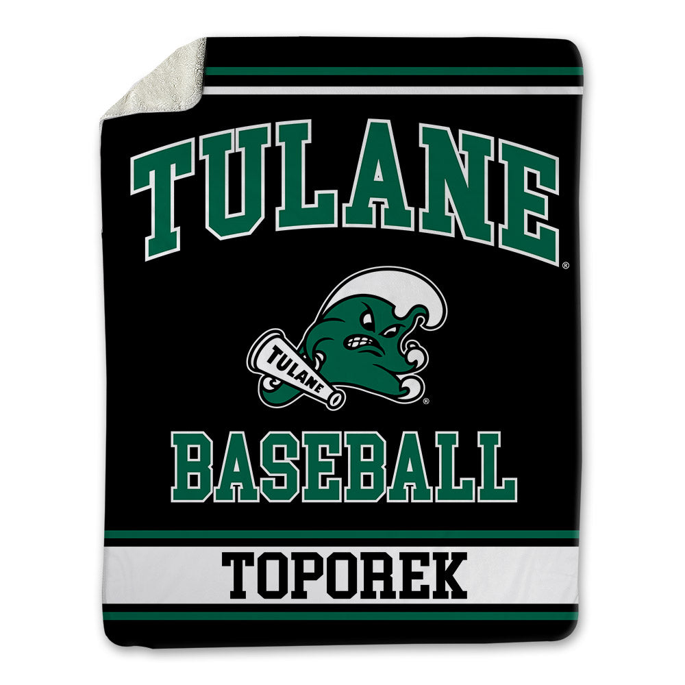 Tulane - NCAA Baseball : Jake Toporek - Blanket-0