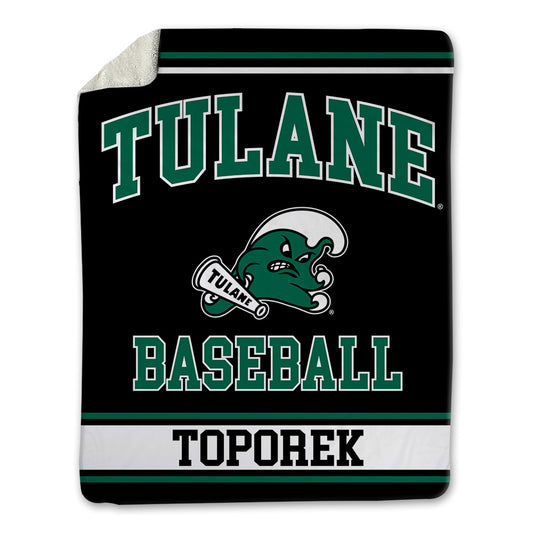 Tulane - NCAA Baseball : Jake Toporek - Blanket-0