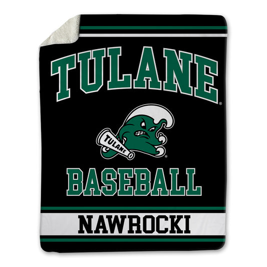 Tulane - NCAA Baseball : Nolan Nawrocki - Blanket-0
