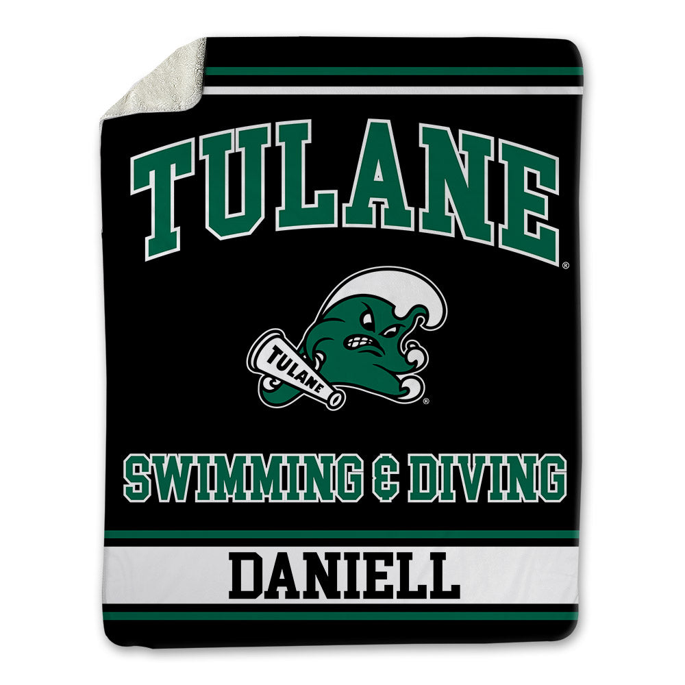 Tulane - NCAA Women's Swimming & Diving : Kaylee Daniell - Blanket-0